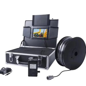 7/9&quote; Screen Underwater Well  Camera 200M Cable;SYANSPAN 8GB DVR Video Recording Fishing Finder 25MM Camera Head Waterproof IP68