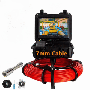 SYANSPAN Pipe Inspection Camera 9Inch Screen&100M 7MM Cable