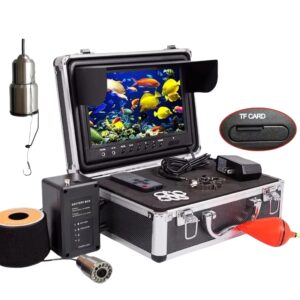 SYANSPAN 9-inch color digital LCD fashion screen HD 1000TVL wide angle 12LED deep well detection underwater fishing camera