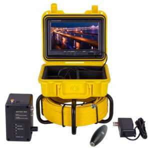 SYANSPAN 6.5mm Pipe Camera  9 Inch HD1080P Screen, Industrial Endoscope 16GB DVR Video For Drain Car Inspection
