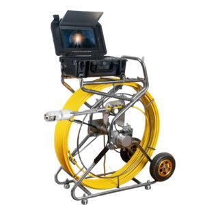 SYANSPAN Sewer Camera 10.1inch Touch Screen, Pipe Inspection Camera with 360 degree Rotation&32GB Video Recording