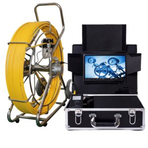 SYANSPAN Pipe Camera 9"1080P Screen, Sewer Inspection Camera Diameter Cable 9mm&10-200M Optional